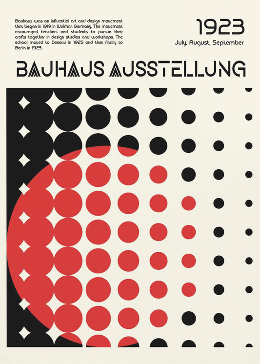 Bauhaus Ausstellung | Leinwand-Bilder