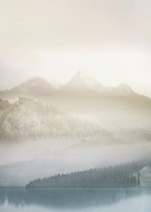 Vanillelandschaft III | Leinwand-Bilder