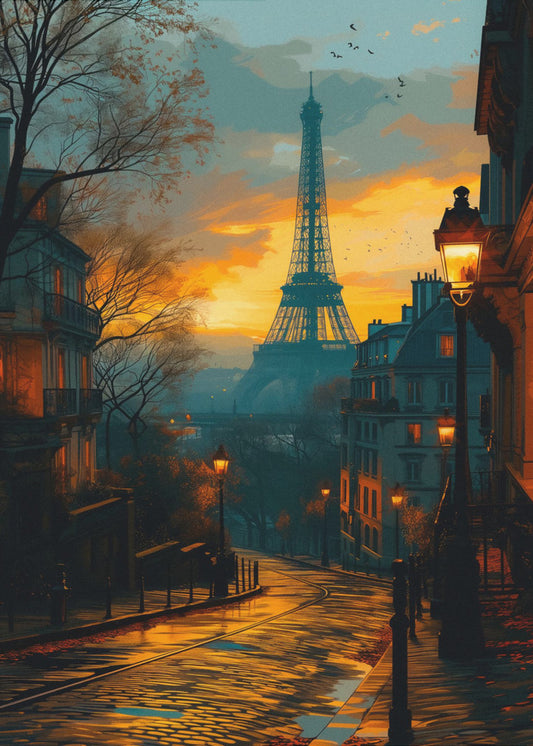 Witamy w Paryżu | Wydruki na łótnie