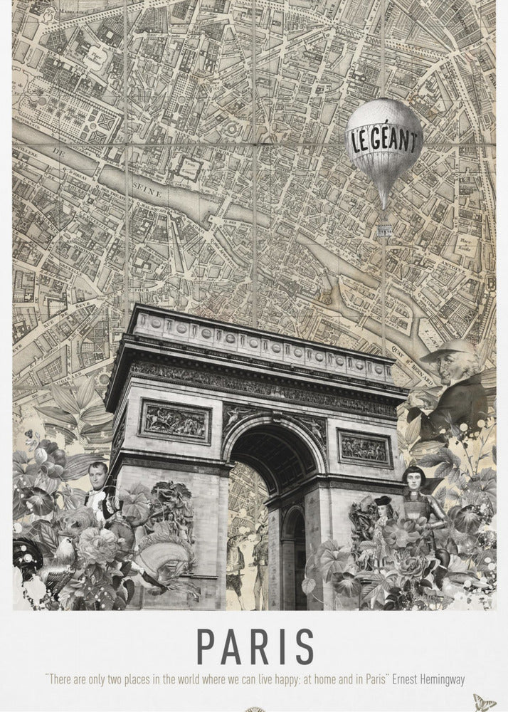 Pariisi (Kaupunkilomat) | Canvastaulut