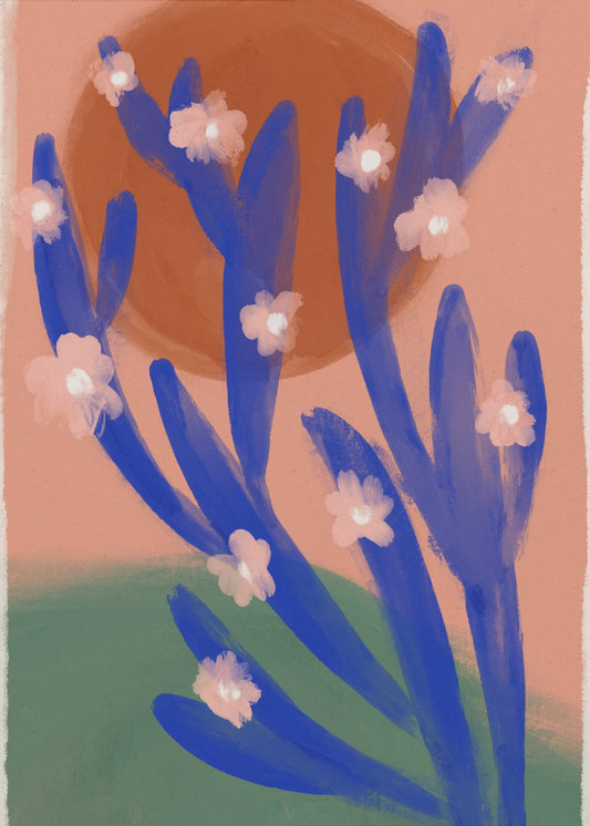 Blühende Dämmerung | Poster