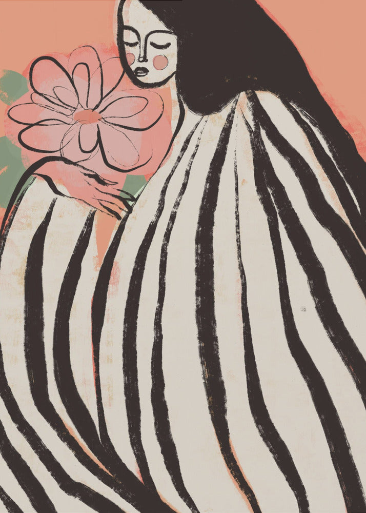 Ein stiller Moment (Pfirsich) | Poster