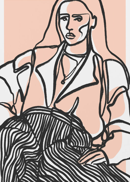 Erinnerst du dich (Pfirsich) | Poster