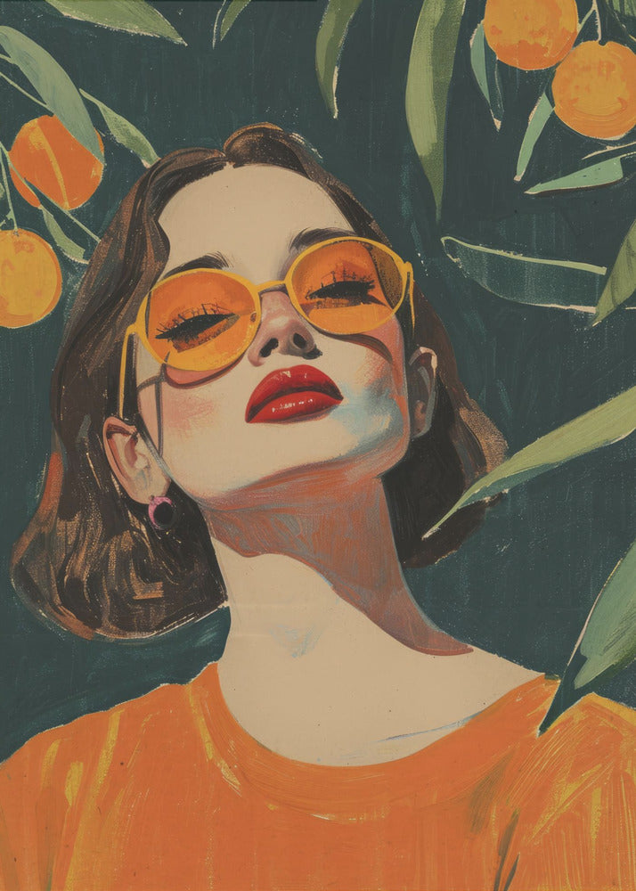 Unter dem Orangenbaum | Poster