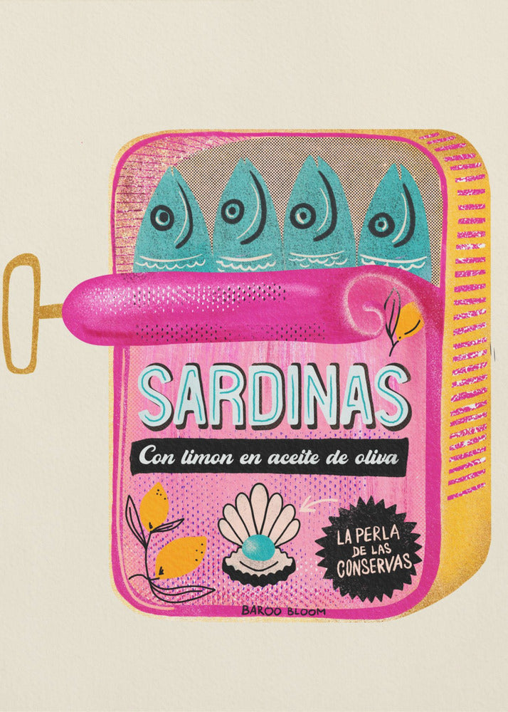 Sardines Tin Can | Canvas
