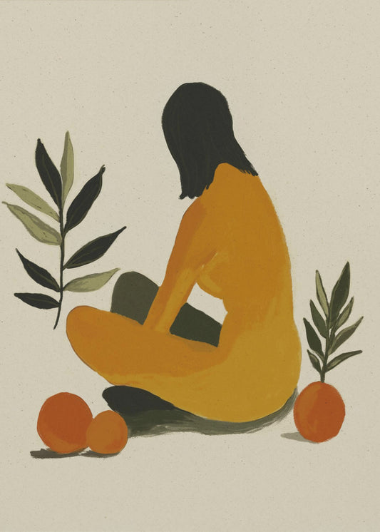 **Orange Serenity** | Poster