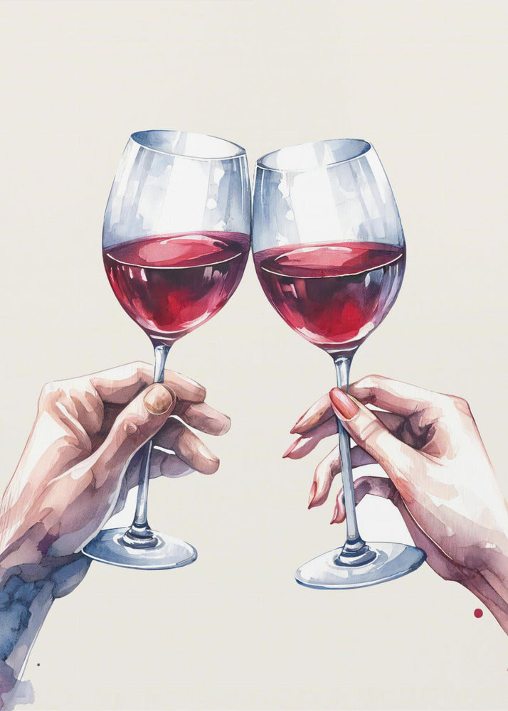 Cheers to us | Poster