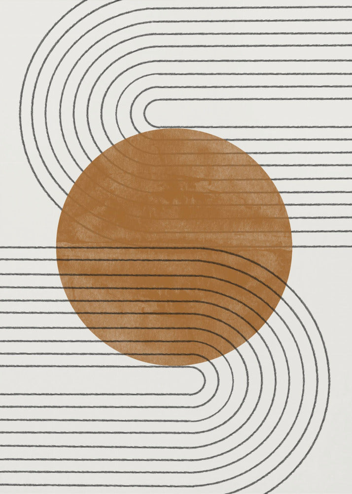 Equilibrio Beige e Marrone n. 3 | Poster - Stampe d’Arte