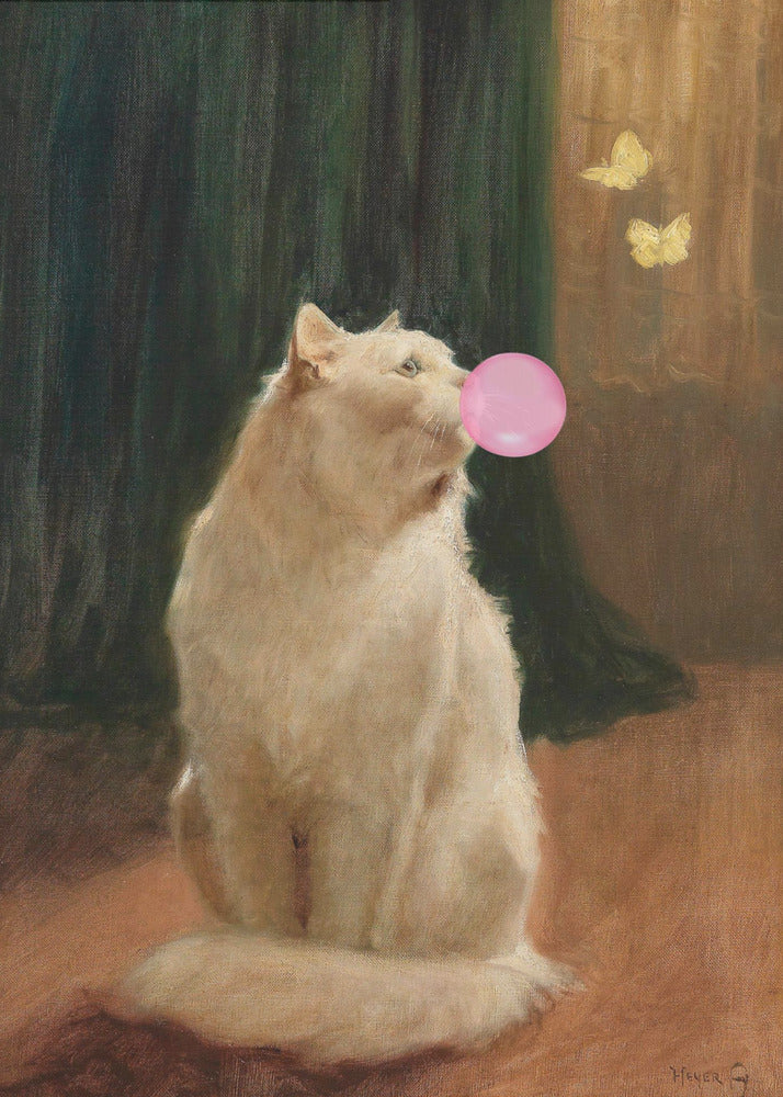 Kaugummi und Katze | Poster