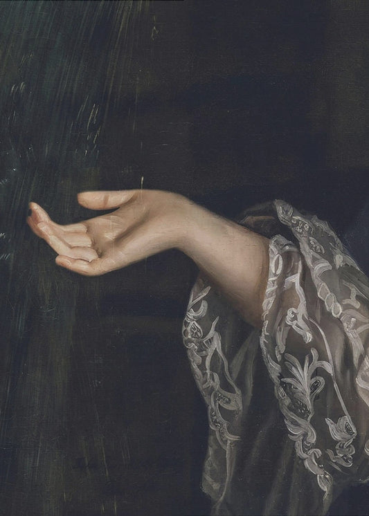 Detail einer Frau / Ölgemälde | Poster