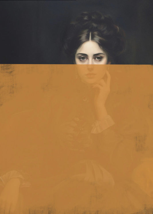 Verändertes Frauenporträt | Poster