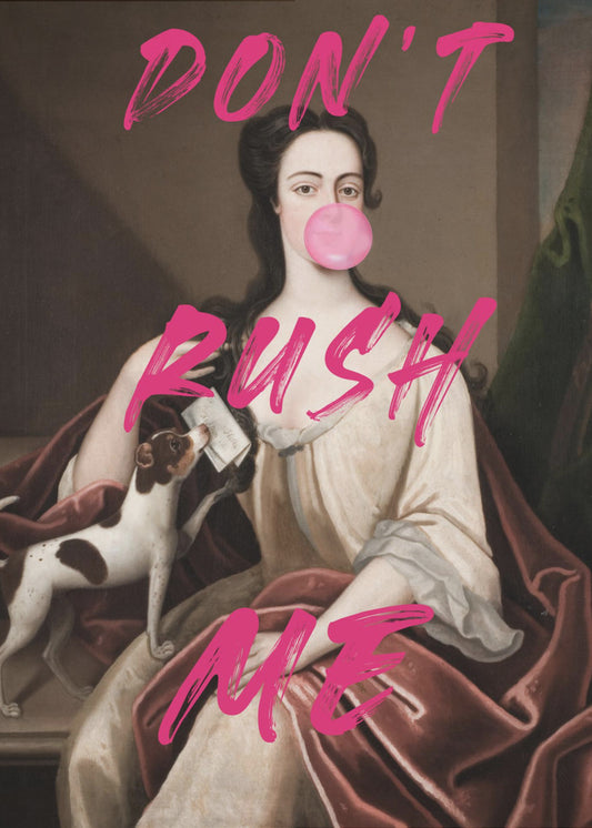 Dont Ruch Me / Veränderte Kaugummikunst | Poster