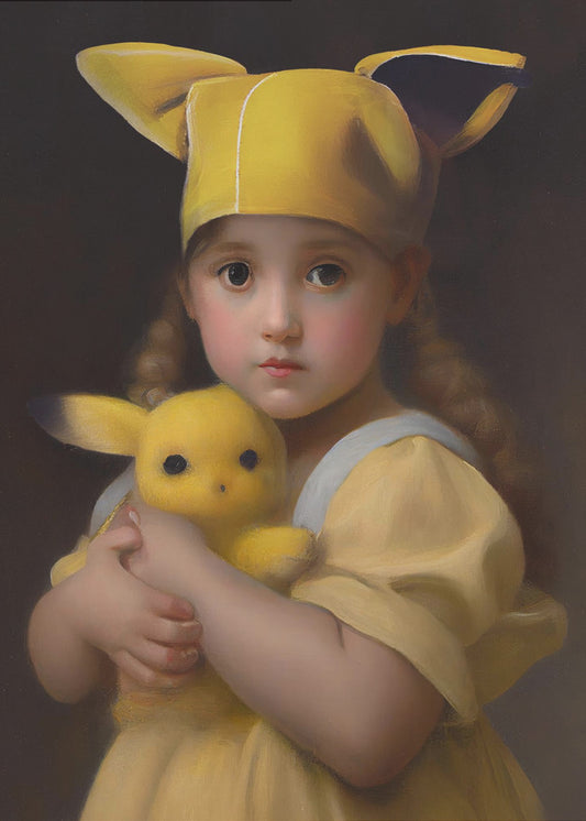 Kawaii-pikkutyttö | Julisteet - Taidevedokset