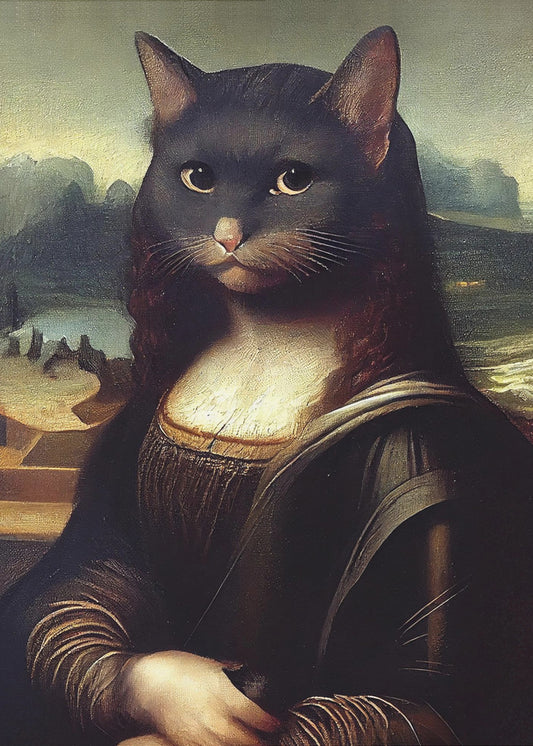 Meowlisa | Julisteet - Taidevedokset