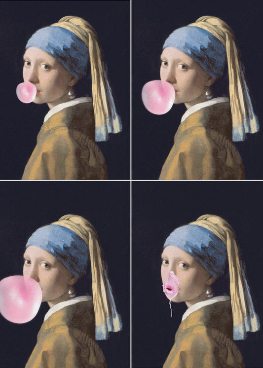 Pearl Gum Explosion | Canvas