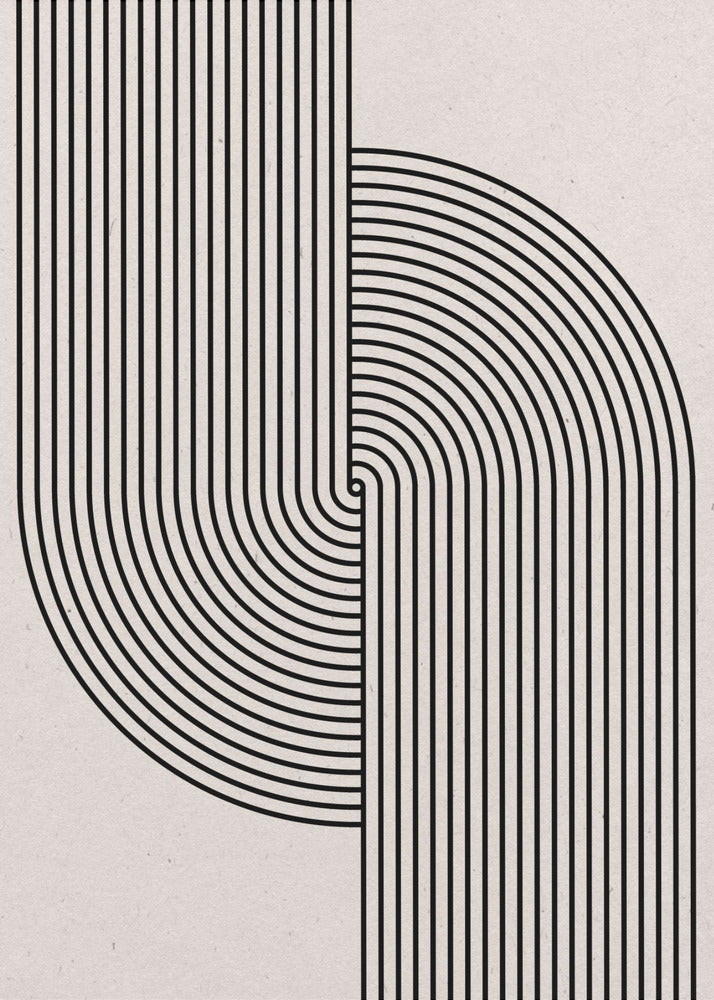 Mid Century Modern Composition | Poster