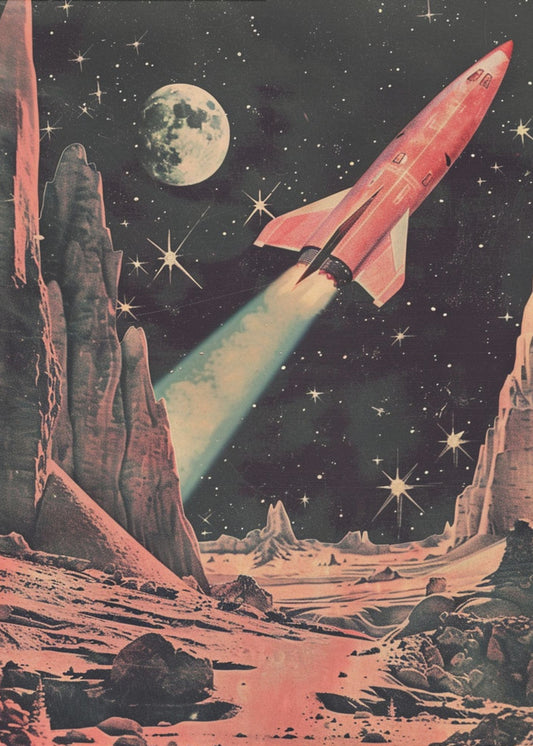 Rocket to the Stars | Canvas