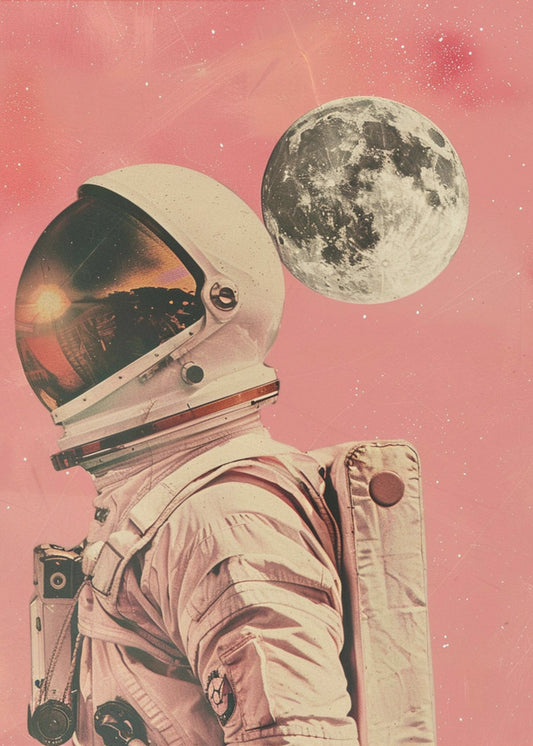 Astronaut in a Space | Canvas