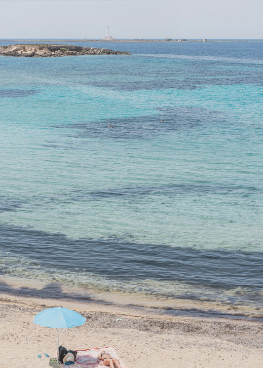 Italienischer Strand 3 | Leinwand