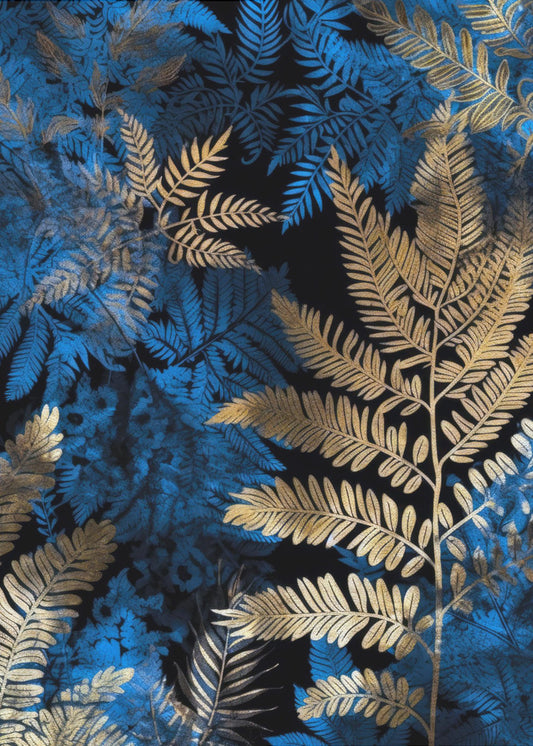 Vibrant Garden and ferns  2 | Poster