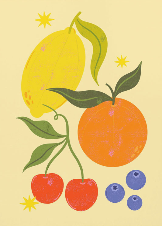 Fruktblandning | Canvas