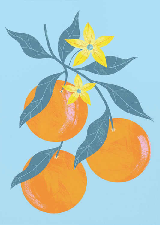 Orangenzweig | Poster