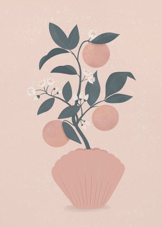 Mandarinskal | Canvas