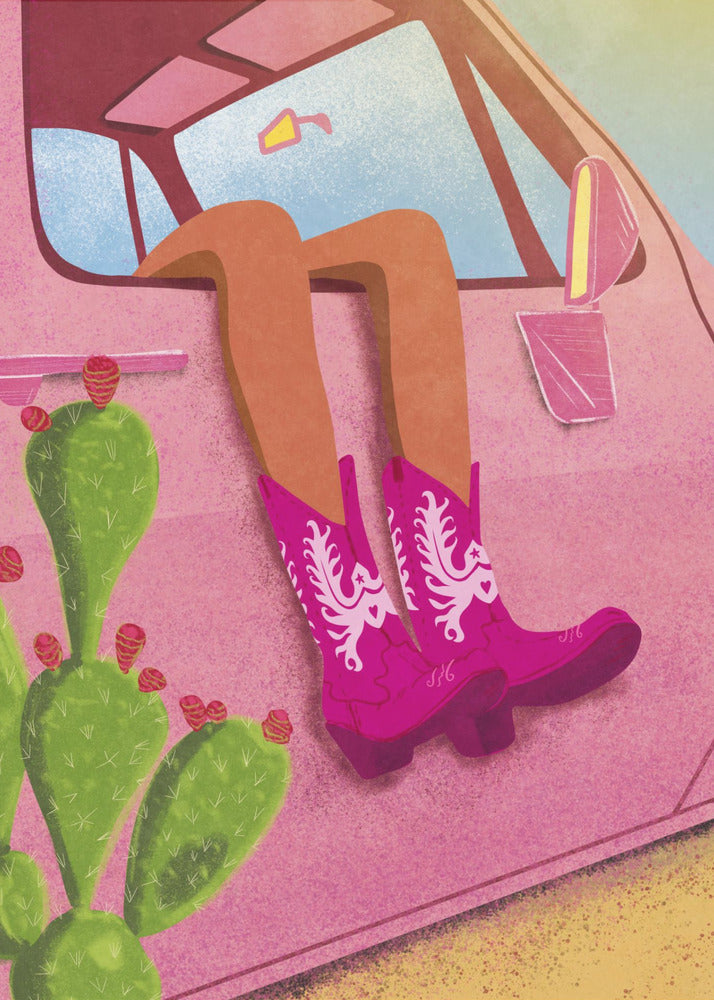 Vaquera Impresiones en Lienzo