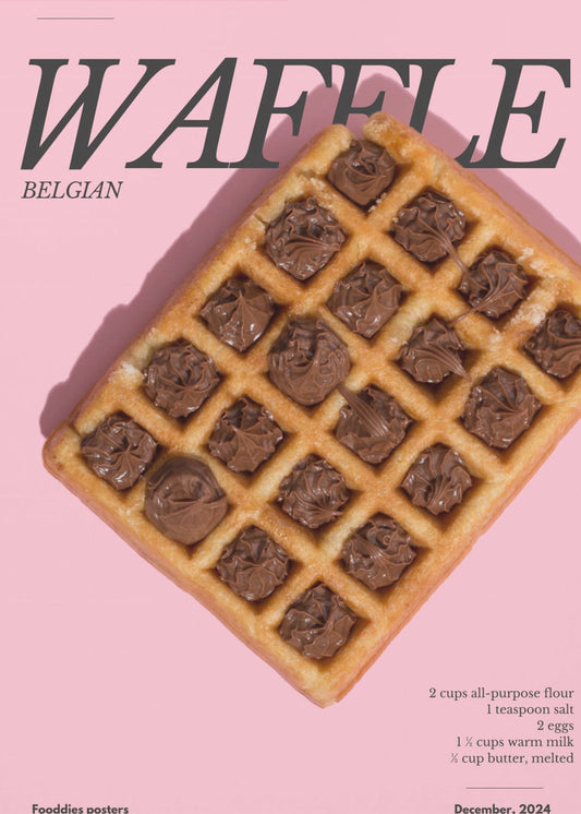 Belgische Waffel | Poster