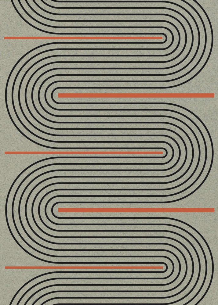 Moderne zeitgenössische Balance Nr. 1 | Poster - Kunstdruck