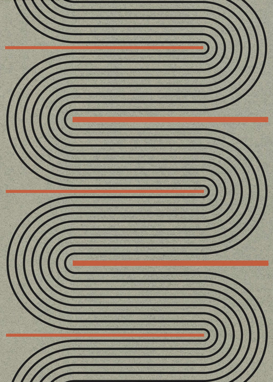 Equilibrio contemporáneo moderno n.° 1 | Posters  - Impresiones de Arte