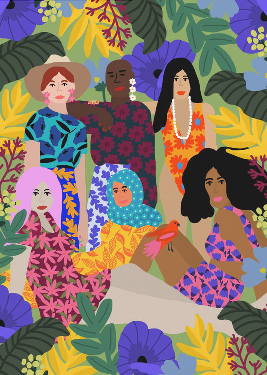 Wir unterstützen uns gegenseitig | Poster