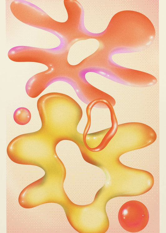 RETRO GRAPHIC NO.9 | Canvas