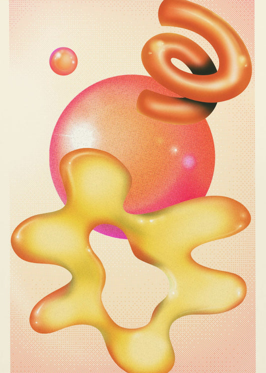 RETRO GRAPHIC NO.10 | Canvas