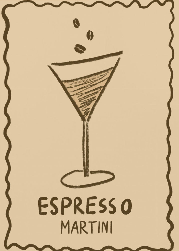 Poster Espresso Martini Up | Poster