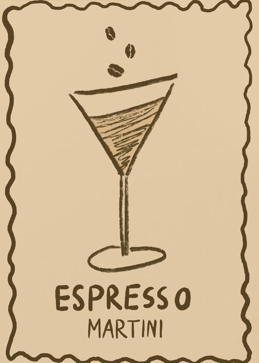 Poster Espresso Martini Up | Poster