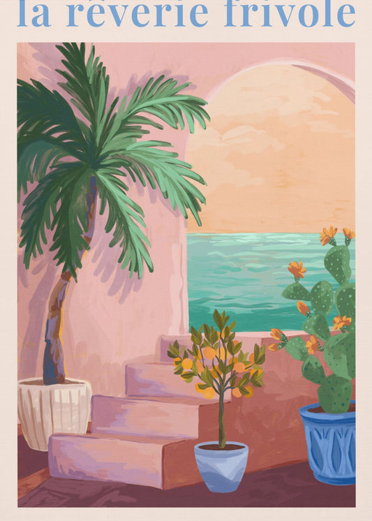 Die frivole Träumerei - Palm | Leinwand-Bilder