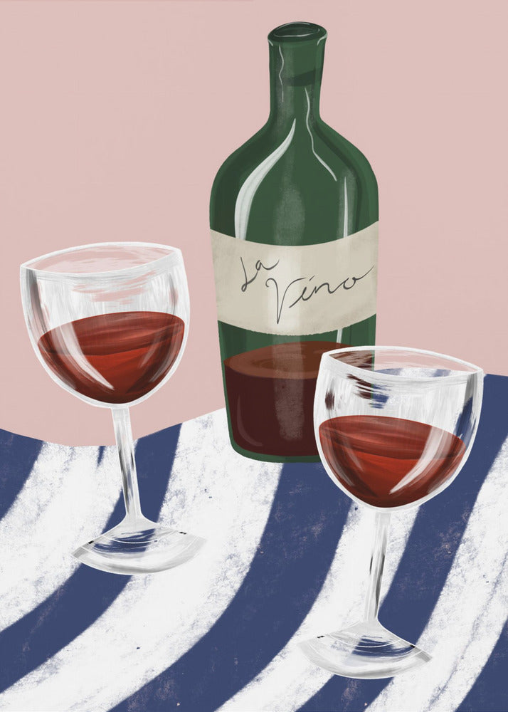 L'heure du vin | Posters - Affiche Artistique