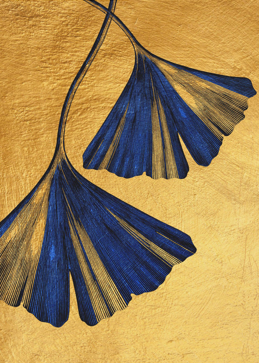 Ginko Biloba Nature Floral Art (4) | Poster