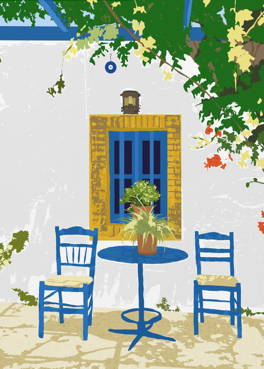 Kreikkalainen loma kahdelle | Canvastaulut