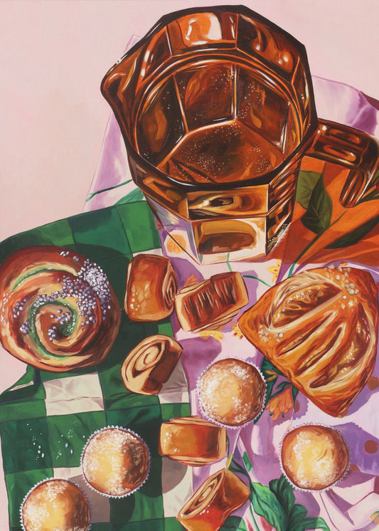 Bernstein und Grün | Poster