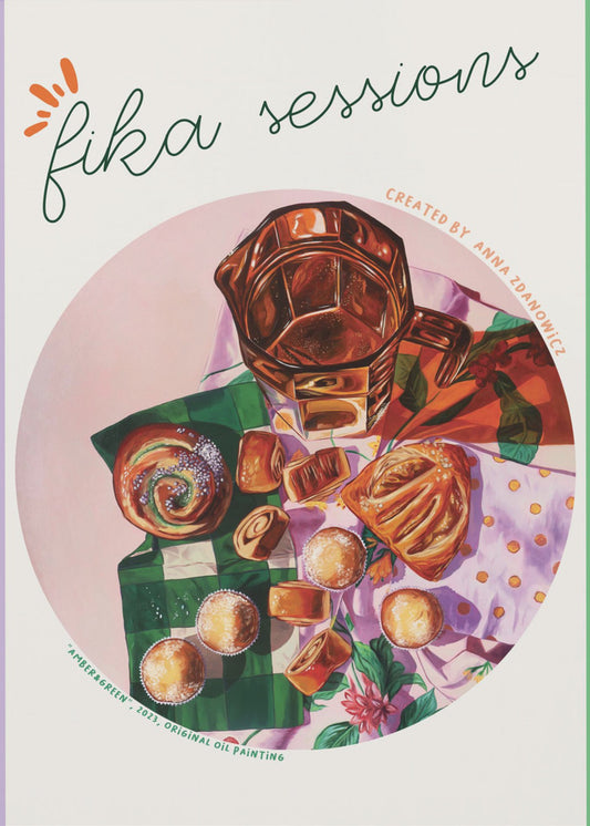 Bernstein und Grün | Poster