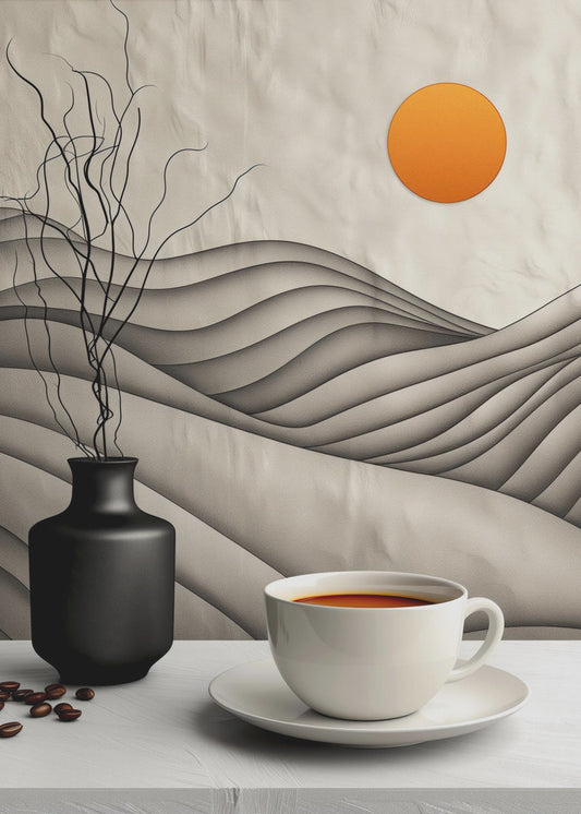 I Love Coffee Food Illustration Art (11) | Poster