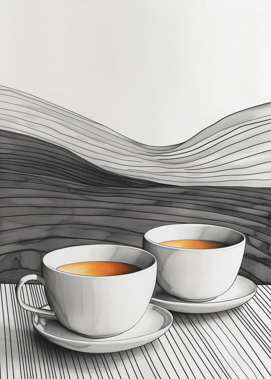 I Love Coffee Food Illustration Art (15) | Poster