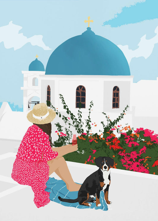 Kreikkalainen kotimatka | Canvastaulut