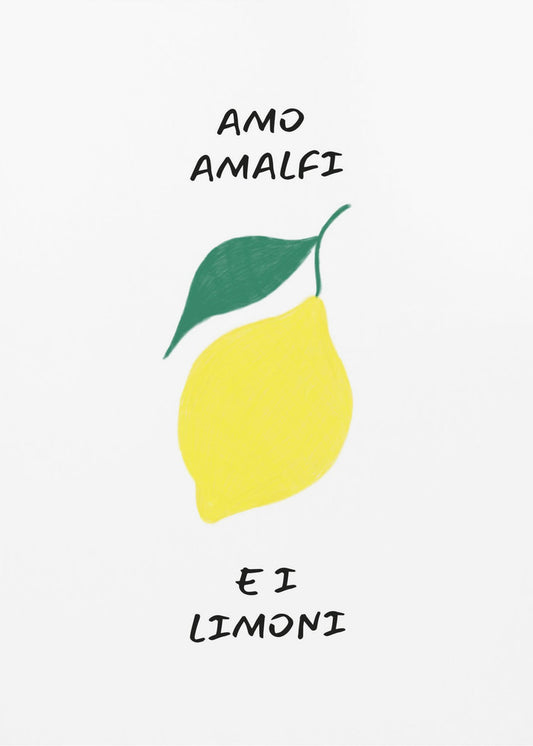 Amo Amalfi | Poster