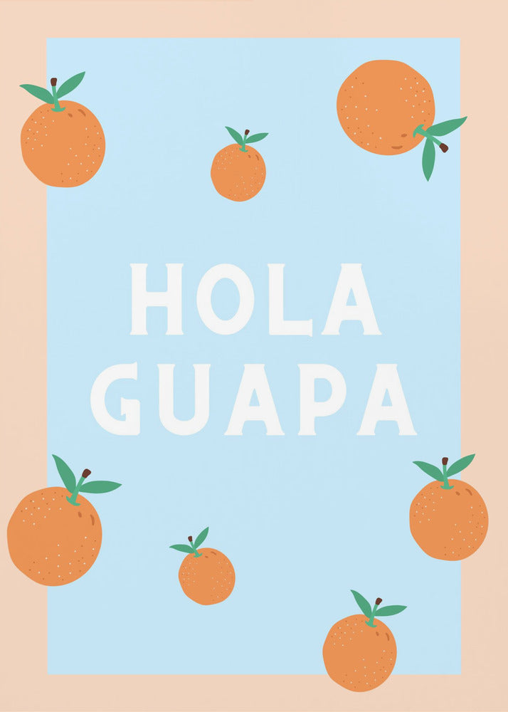 Hallo Schöne | Poster - Kunstdruck