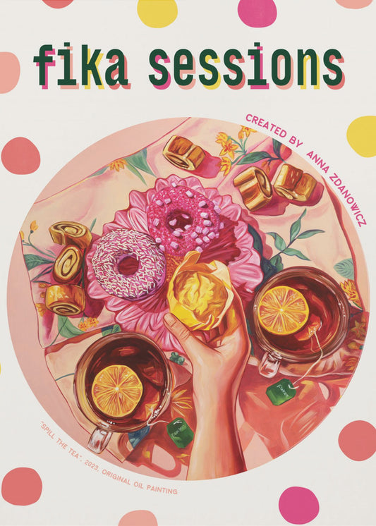 Verschütte den Tee | Poster