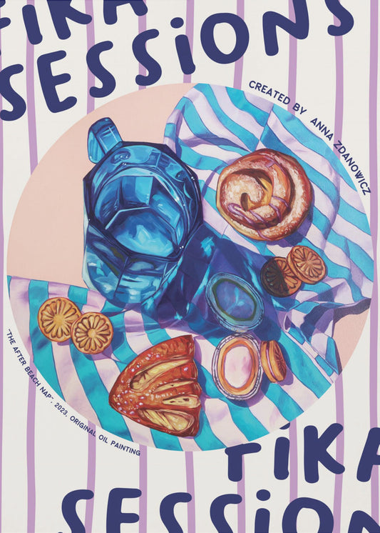 Das Nickerchen nach dem Strand | Poster