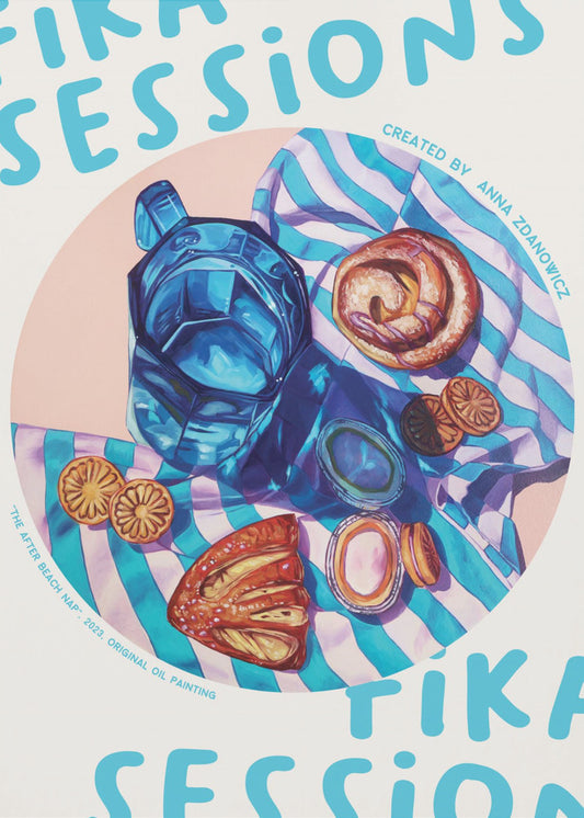 Das Nickerchen nach dem Strand | Poster